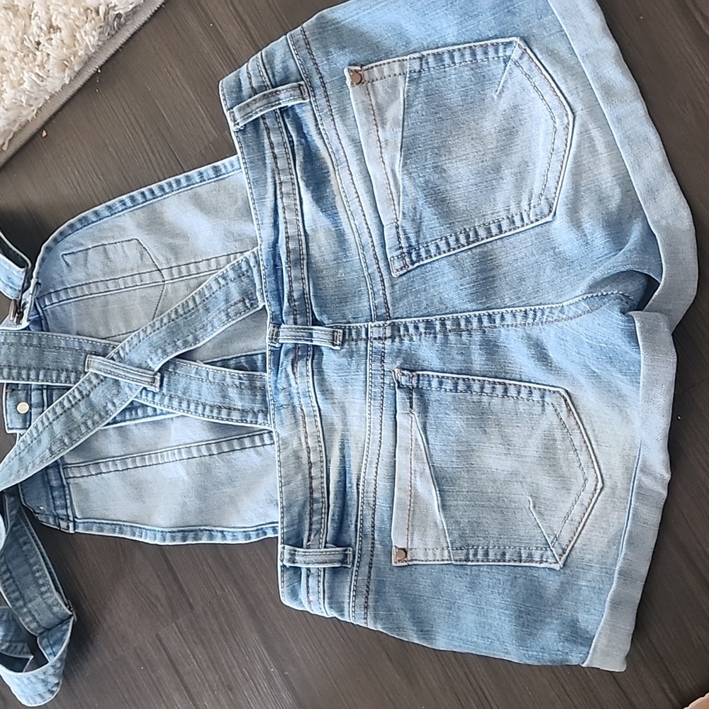 Tinseltown jeans overalls jumper shorts - Picture 6 of 9